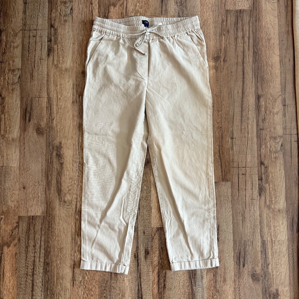 Set Of Four J.Crew Cropped Drawstring Pants - image 6